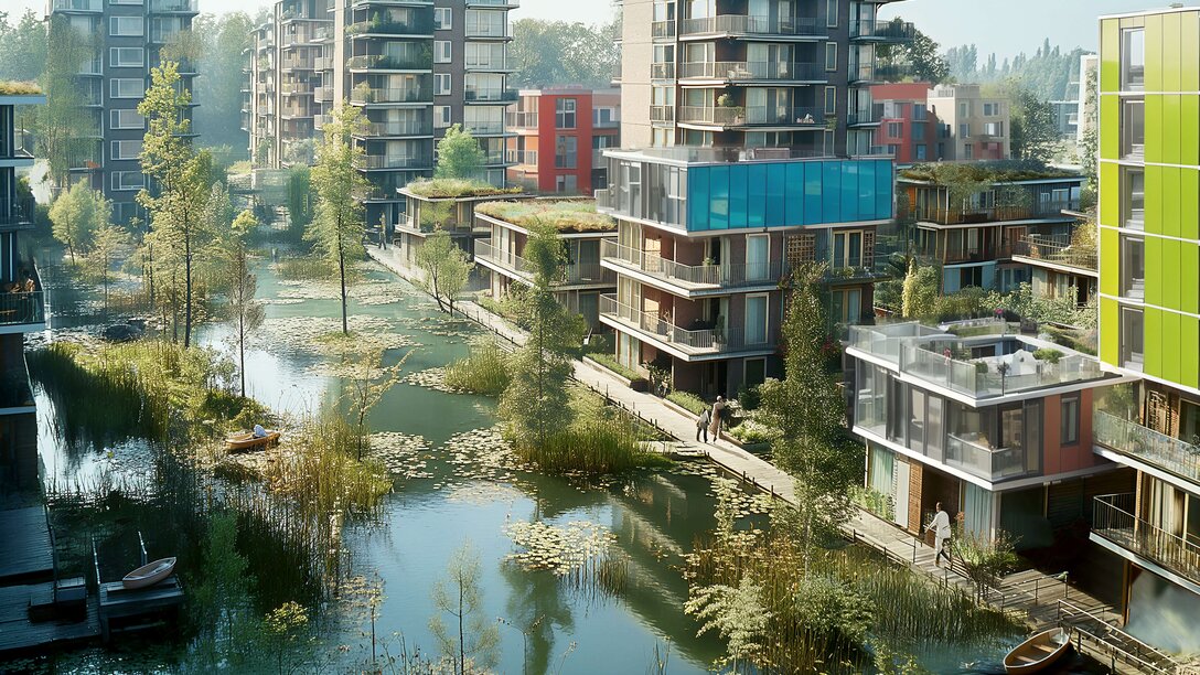 Waterlogged City | © MVRDV Waterlogged City | © MVRDV